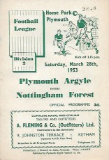 Plymouth Argyle v Nottingham Forest