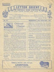 Leyton Orient v Liverpool