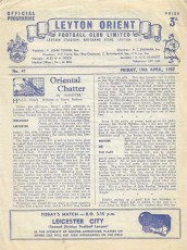Leyton Orient v Leicester City