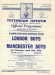 London v Manchester
