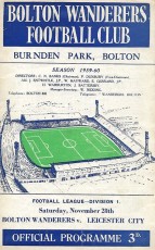 Bolton Wanderers v Leicester City