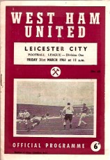 West Ham United v Leicester City