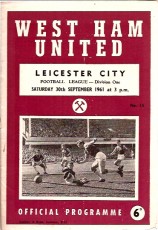 West Ham United v Leicester City