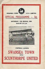 Swansea Town v Scunthorpe United
