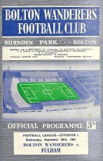 Bolton Wanderers v Fulham