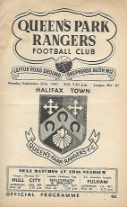 Queens Park Rangers v Halifax Town