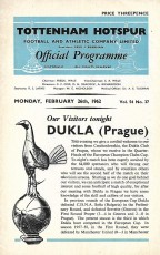 Tottenham Hotspur v Dukla Prague