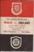 Wales v England