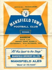 Mansfield Town v Barrow