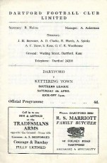 Dartford v Kettering Town