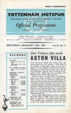 Tottenham Hotspur v Aston Villa