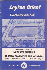 Leyton Orient v Sliema Wanderers