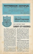 Tottenham Hotspur v Cardiff City