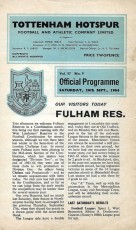 Tottenham Hotspur v Fulham