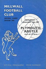 Millwall v Plymouth Argyle
