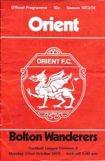 Leyton Orient v Bolton Wanderers
