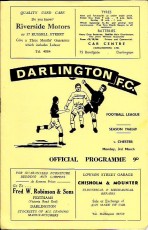 Darlington v Chester City