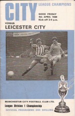 Manchester City v Leicester City