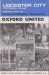 Leicester City v Oxford United