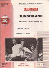 Leyton Orient v Sunderland