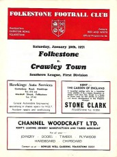 Folkestone v Crawley Town