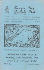 Bangor City v Gainsborough Trinity
