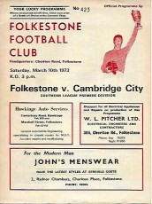 Folkestone v Cambridge City