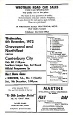 Gravesend & Northfleet v Canterbury City