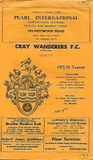 Cray Wanderers v Willesden