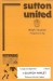 Sutton United v Dulwich Hamlet