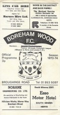 Boreham Wood v Carshalton Athletic