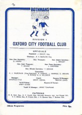 Oxford City v Dagenham