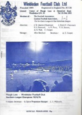 Wimbledon v Dagenham