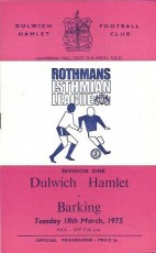 Dulwich Hamlet v Barking