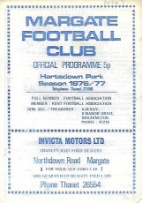 Margate v Bath City