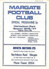 Margate v Bedford Town