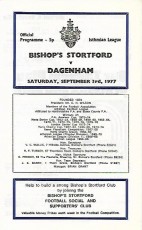 Bishops Stortford v Dagenham