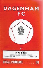 Dagenham v Hayes