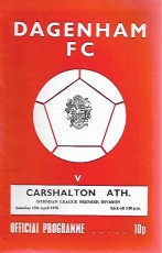 Dagenham v Carshalton Athletic