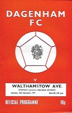 Dagenham v Walthamstow Avenue