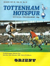 Tottenham Hotspur v Leyton Orient