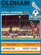 Oldham Athletic v West Ham United