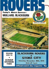 Blackburn Rovers v Stoke City