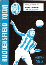 Huddersfield Town v Hereford United
