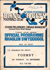 Bangor City v Formby
