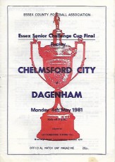 Chelmsford City v Dagenham