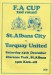 St Albans City v Torquay United