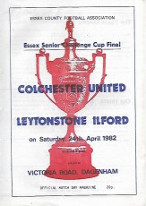Colchester United v Leytonstone & Ilford