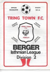 Tring Town v Basildon United