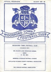 Woodford Town v Basildon United